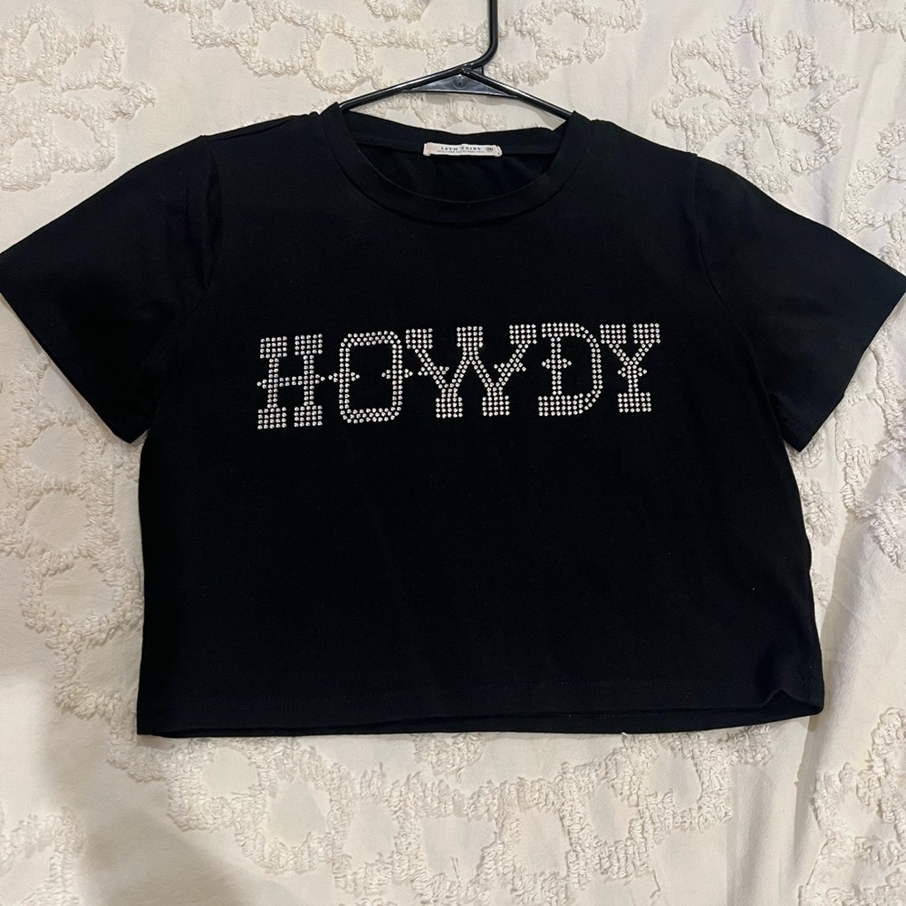 12th Tribe Howdy Crop Top